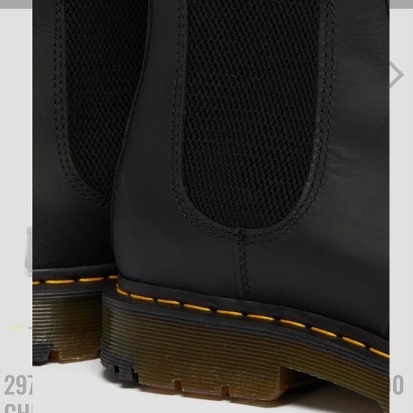 DR. MARTENS DOCS DM’s 2976 WINTERGRIP CHELSEA BOOTS BLACK SNOWPLOW UK 11 US 12 - Picture 6 of 12